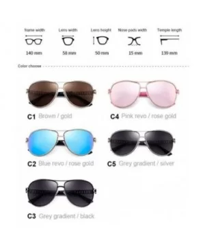 PC material sunglasses- fashion polarized frame sunglasses Multi-color optional - D - C018RZ3O4CI $57.80 Aviator