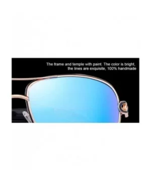 PC material sunglasses- fashion polarized frame sunglasses Multi-color optional - D - C018RZ3O4CI $57.80 Aviator