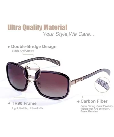 MSTAR Sunglasses Women Polarized 2019 Fashion Sun Glasses Luxury Light Purple - Light Purple - C318YLZQZA7 $23.19 Aviator