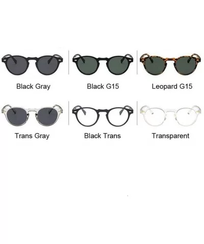 Fashions 2019 Oval Small Sunglasses Clear Classic UV400 Sun Glasses Trends Female Transparent Shades Women - CS197A2KWC4 $10....