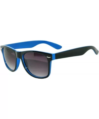 20 pairs Per Case Wholesale Lot Retro Vintage Sunglasses 2 Tone Smoke Lens - 20_pairs_two_tone_smoke_blue - CB18CTWDA7C $25.3...