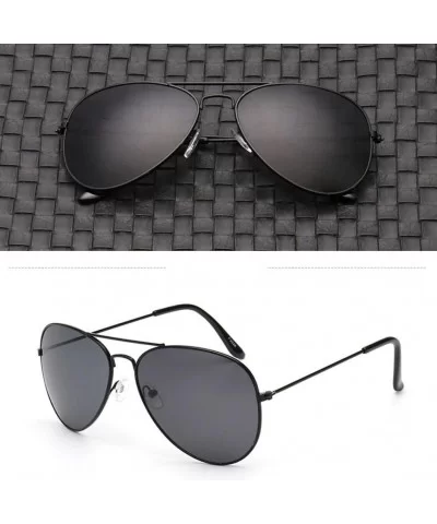 Women's Men Sunglasses-Vintage Oversize Frame Sunglasses Stylish Eyewear - D - C818EMRLOQ9 $5.11 Oversized