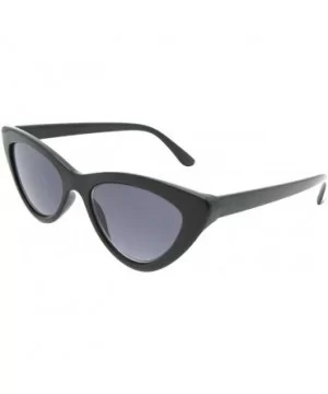 Classic Cat Eye Reading Sunglasses R93 - Black Frame Gray Lenses - CW18L74L8Z0 $9.47 Cat Eye