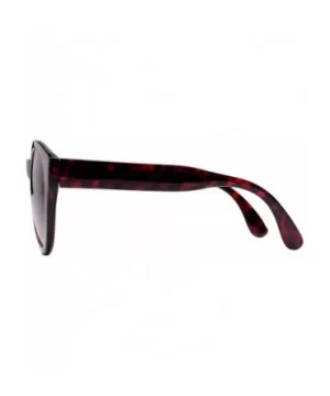 Womens Round Cat Eye Bifocal Sunglasses - 2 Pair Included with Soft Carrying Cases - Sangria - CF196WH6KYD $15.10 Round