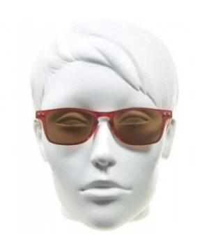 Square Reading Black & Red Combo +3.00 Sunglasses Full Sun Reader Men Women Flexible Light - CV180SO6GRO $18.55 Square