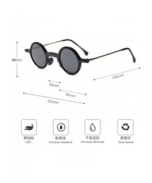 Retro Sunglasses Women Ladies Round Eyewear Great Shades Comfort Protection - White - CY18G7ZYRA0 $8.64 Wayfarer