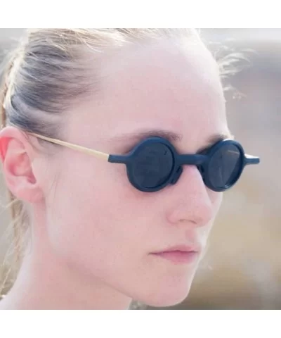 Retro Sunglasses Women Ladies Round Eyewear Great Shades Comfort Protection - White - CY18G7ZYRA0 $8.64 Wayfarer