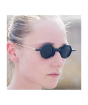 Retro Sunglasses Women Ladies Round Eyewear Great Shades Comfort Protection - White - CY18G7ZYRA0 $8.64 Wayfarer