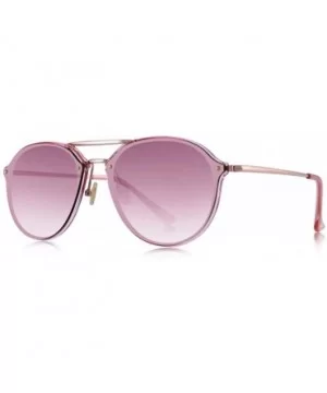 DESIGN 2019 Women Classic Retro Oval Sunglasses Ladies Trending C02 Pink - C05 Silver - C918YKSUDMI $10.65 Oval