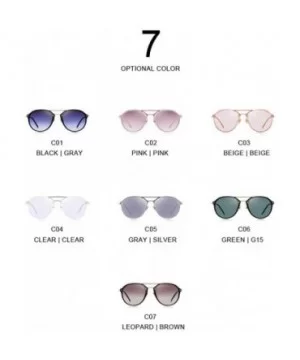 DESIGN 2019 Women Classic Retro Oval Sunglasses Ladies Trending C02 Pink - C05 Silver - C918YKSUDMI $10.65 Oval