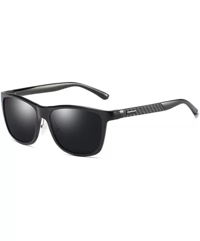 Polarizing sunglasses- Al-Mg driving glasses- sunglasses- outdoor sports cycling glasses - F - CL18Q06W9DT $27.84 Sport