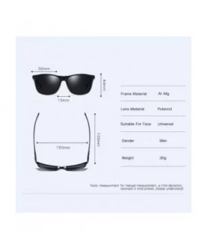 Polarizing sunglasses- Al-Mg driving glasses- sunglasses- outdoor sports cycling glasses - F - CL18Q06W9DT $27.84 Sport