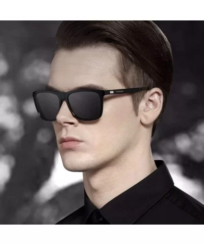 Unisex Retro Aluminum+TR90 Sunglasses Polarized Lens Vintage Eyewear Accessories Sun Glasses Men/Women 6108 - CG19850CC08 $21...