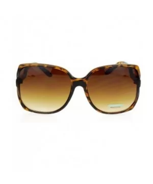 Side Expose Lens Butterfly Plastic Diva Womens Sunglasses - Tortoise - C412NSKX63G $8.07 Butterfly