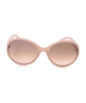 Women's 1016SP Oval Sunglasses with Triple Row Pearl Temple Detail & 100% UV Protection - 68 mm - Rose - CH18NRGZX64 $16.10 Oval