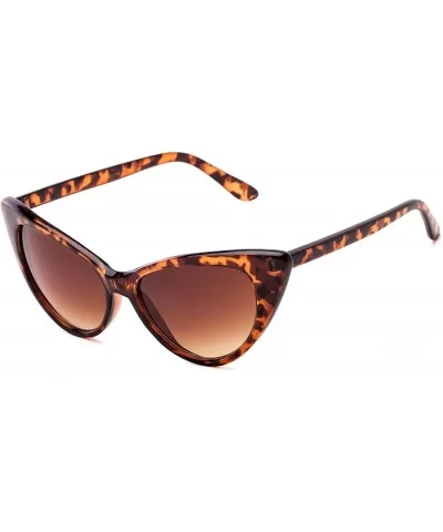 Sunglass Warehouse Victoria - Polycarbonate Cat Eye Women's Full Frame Sunglasses - C912NZ6JL9K $7.96 Cat Eye