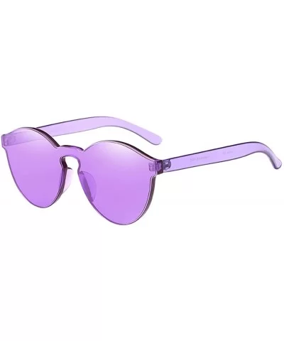 Glasses- Women Fashion Cat Eye Shades Sunglasses Integrated UV Candy Colored - 0131pp - CD18RT8KEY0 $9.33 Goggle