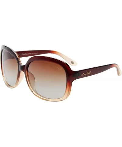 Oversized Womens Sunglasses Polarized uv Protection Simple Sunglasses LSP301 - CO12KA7K8TL $9.11 Oversized