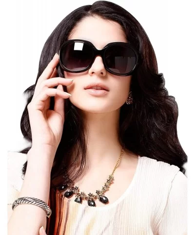 Oversized Womens Sunglasses Polarized uv Protection Simple Sunglasses LSP301 - CO12KA7K8TL $9.11 Oversized