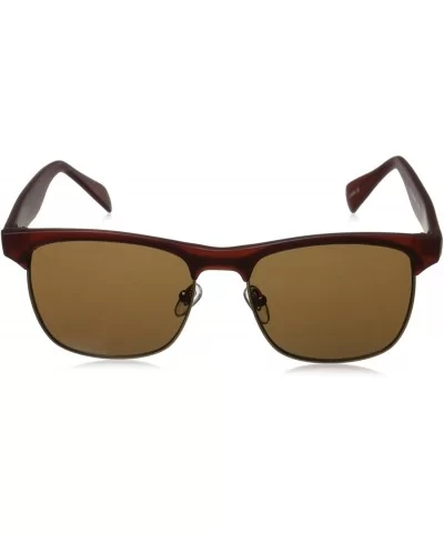 Felix Square Sunglasses - Matte Brown - CX11CKRHKY7 $15.60 Square