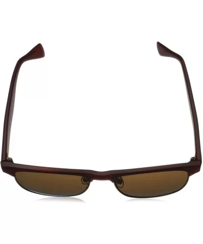 Felix Square Sunglasses - Matte Brown - CX11CKRHKY7 $15.60 Square