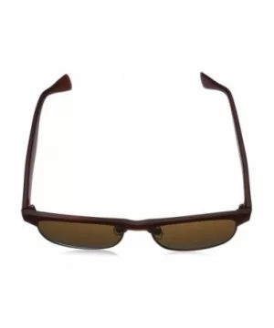 Felix Square Sunglasses - Matte Brown - CX11CKRHKY7 $15.60 Square