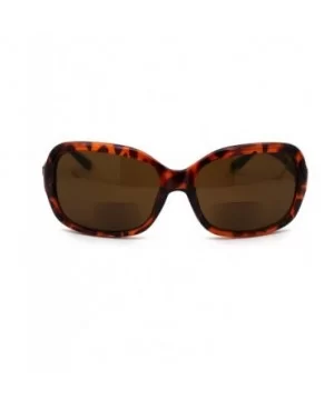 Womens Butterfly Designer Fashion Bi-focal Reading Lens Sunglasses - Tortoise Brown - CY18ZYG7ZDI $9.15 Rectangular