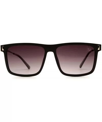 p585 Square Design Polarized- for Womens-Mens 100% UV PROTECTION - Brown-browndegrade - CV192TGWNO7 $22.46 Square