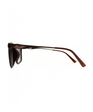 p585 Square Design Polarized- for Womens-Mens 100% UV PROTECTION - Brown-browndegrade - CV192TGWNO7 $22.46 Square