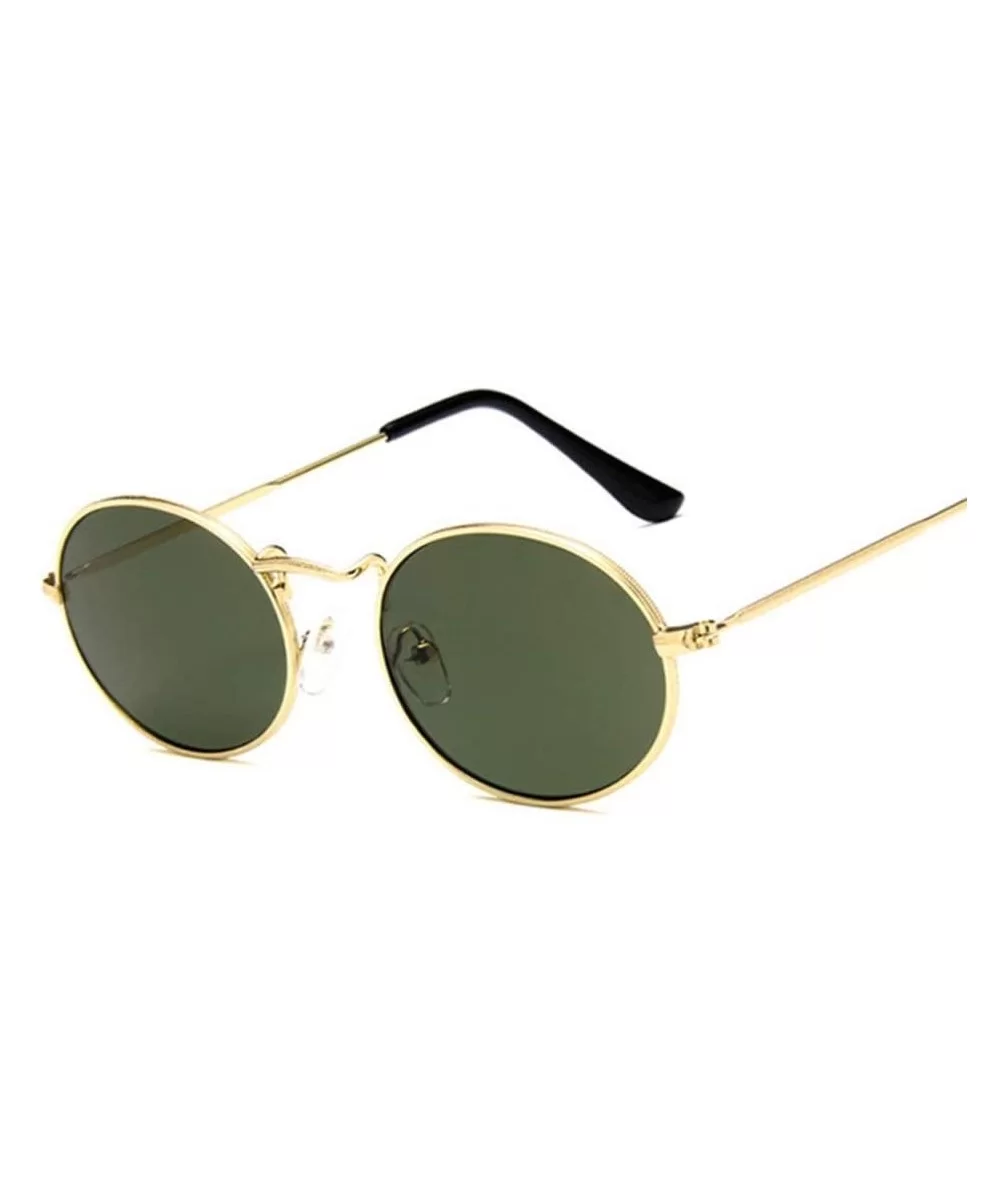 Suitable for Shopping - Party - Shopping Oval Sunglasses Ladies Sunglasses Sunglasses Women UV400 - Green - CZ197XGSNXA $19.8...