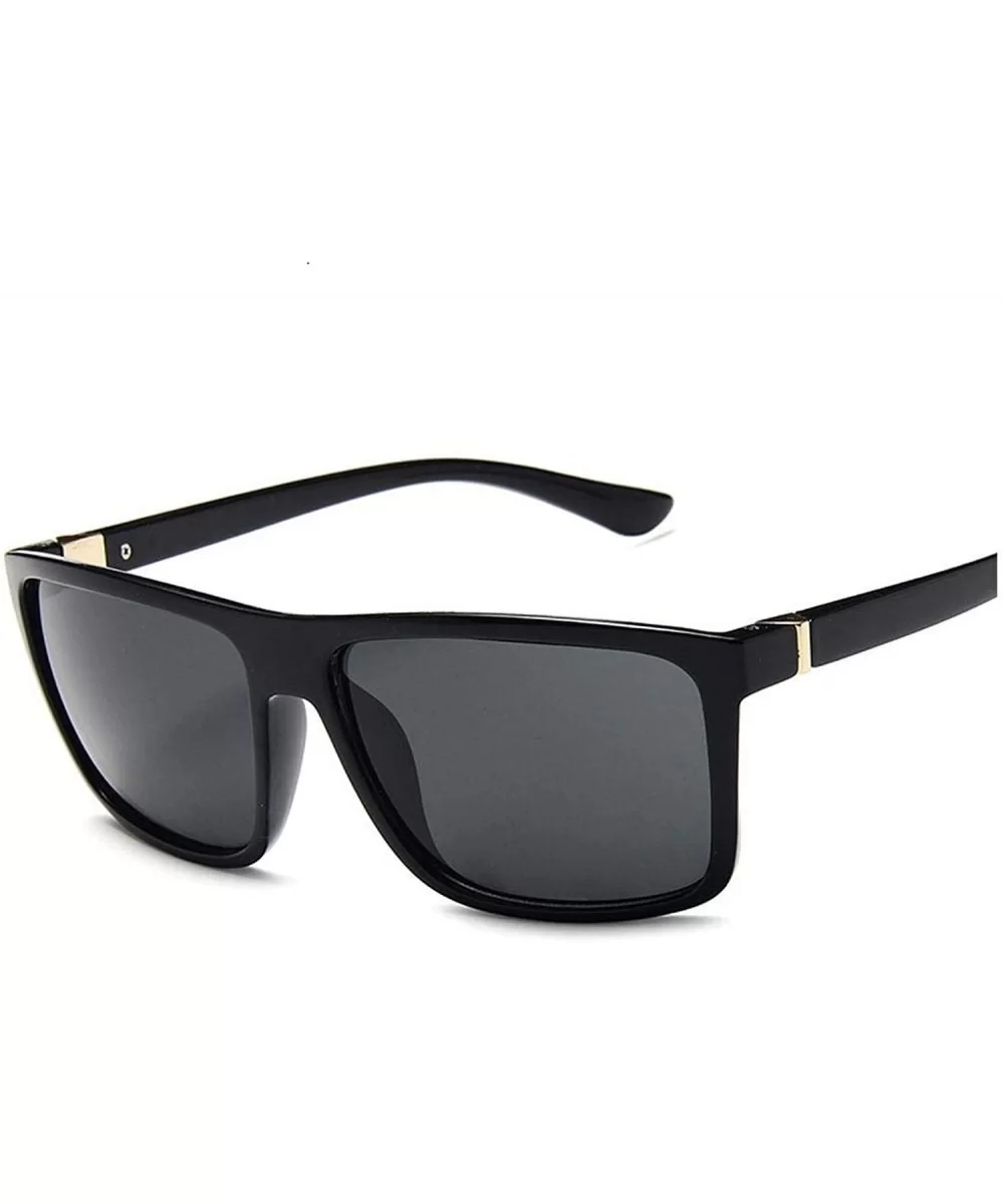 Men Rectangle Sunglasses Fashion Design Square Driving Sun Glasses Mirror Shades Eyewear Oculos De Sol UV400 - CZ199C6Z9TD $2...