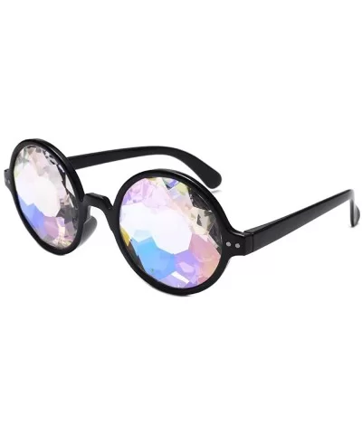 Fashion Party Glasses Men Women Photo Props Eyeglass Classic Frame Glasses - Black - CQ18OM5AT4T $6.09 Semi-rimless