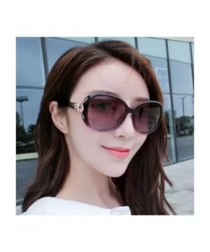 Fox Head Sunglasses Women's Large Frame Polarized Glasses Classic Wild Sunglasses - CB190RSXLRY $5.92 Sport