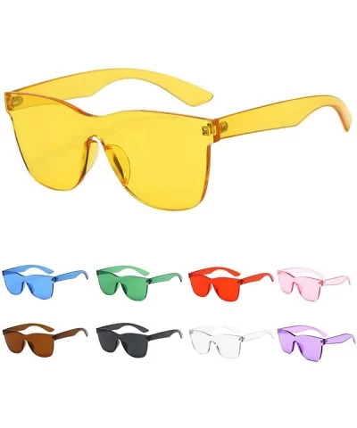 Unisex Outdoor Sport Polarized Eyewear Night Driving Glasses Women's Candy Color UV 400 Protection Sunglasses - C018OZWHQ03 $...