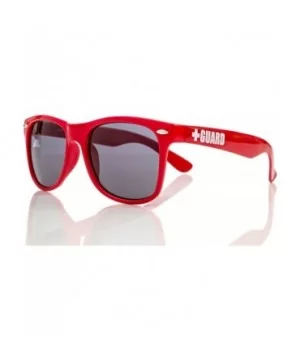 Guard Sunglasses - Red - CM189IQ9NWG $10.53 Wayfarer