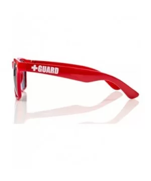 Guard Sunglasses - Red - CM189IQ9NWG $10.53 Wayfarer