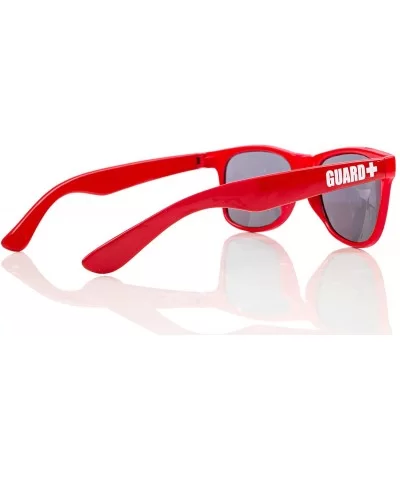 Guard Sunglasses - Red - CM189IQ9NWG $10.53 Wayfarer