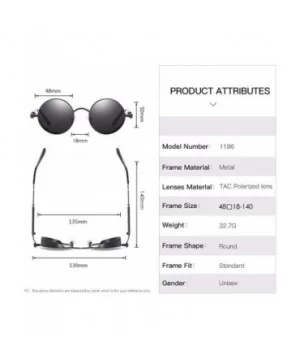 Polarizing Glasses Steam Punk Sunglasses European and American Sunglasses - B - CY18QREZ554 $35.02 Aviator