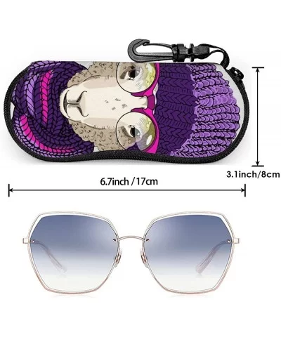 Sunglasses Case Cardinal Perched On A Frozen Branch Light Neoprene Zipper Eyeglass Case for Women Men Travel - CH199SGKOEK $9...