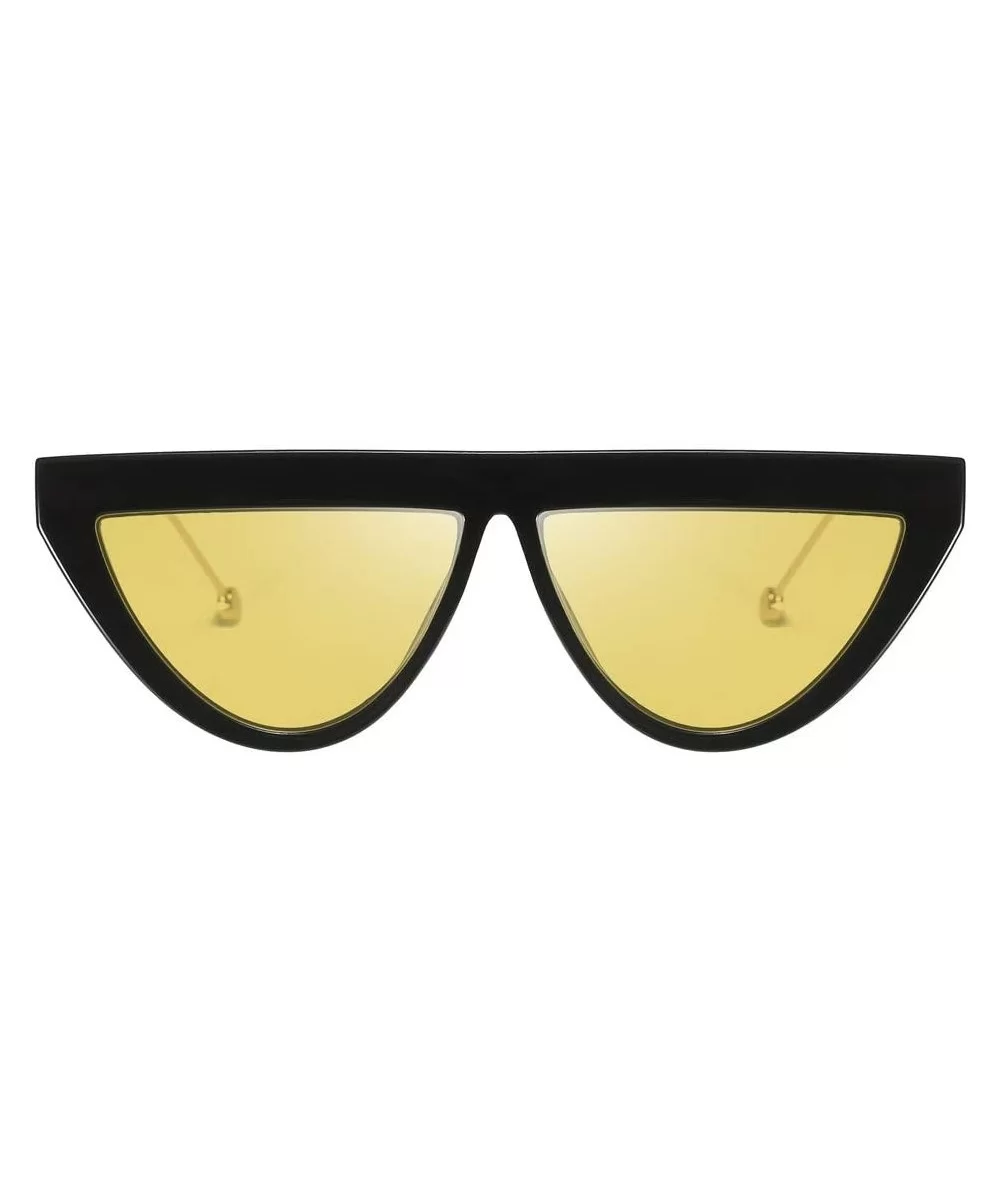 Sunglasses Vintage Triangle Eyewear - G - CQ199OKKCHH $7.15 Cat Eye