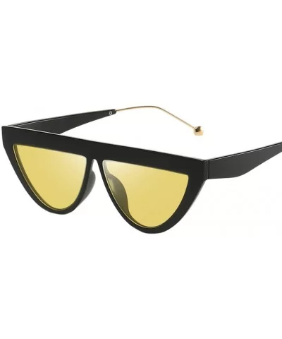 Sunglasses Vintage Triangle Eyewear - G - CQ199OKKCHH $7.15 Cat Eye