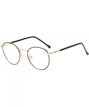 Blocking Glasses Lightweight Computer 2DXuixsh - Gold Black - CQ196ZCR309 $5.41 Square