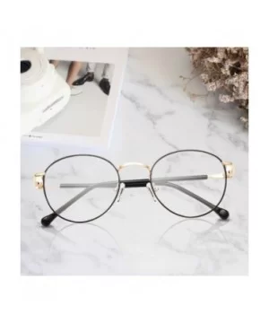 Blocking Glasses Lightweight Computer 2DXuixsh - Gold Black - CQ196ZCR309 $5.41 Square