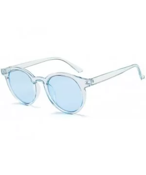 MOD-Style Cat Eye Round Frame Sunglasses A Variety of Color Design - S07 - CG189SUZY85 $12.94 Square