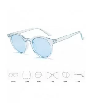 MOD-Style Cat Eye Round Frame Sunglasses A Variety of Color Design - S07 - CG189SUZY85 $12.94 Square