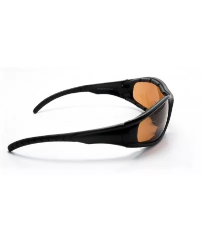 Bifocal Padded Sunglasses Motorcycle Riding Lens with Magnifier Inserts (+3.00 Strength - Copper) - Copper - CW1105HPG95 $18....