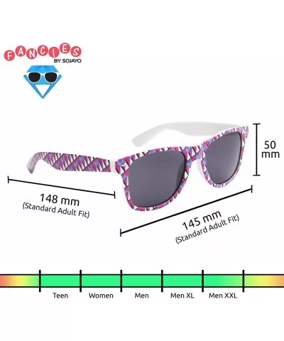 Sunglasses White (Fancies By Sojayo the Geo Collection) - C018DOGSZKN $7.58 Oversized