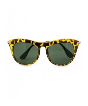 Vintage Retro Women's Unique Curvy Design Fashion Sunglasses - Tortoise - C611MJKOSEZ $6.97 Butterfly