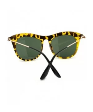 Vintage Retro Women's Unique Curvy Design Fashion Sunglasses - Tortoise - C611MJKOSEZ $6.97 Butterfly