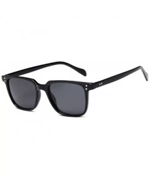 Sunglasses Retro Square Frame Color Coating UV400 Outdoor Sports Summer Sun 1 - 1 - CE18YKUK272 $7.57 Sport